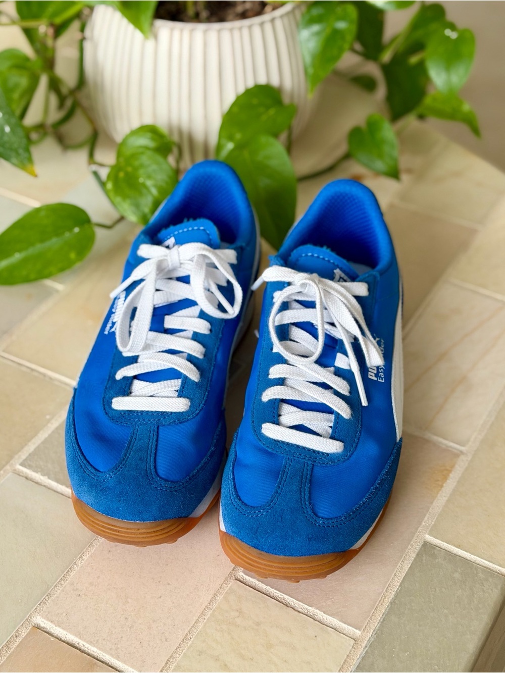 Blue PUMA Easy Rider Women’s Sneakers 9 - Picture 4 of 7